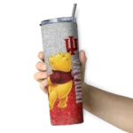 customized-indiana-hoosiers-winnie-the-pooh-red-gray-skinny-tumbler-best-selling.webp