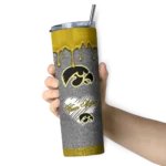 customized-iowa-hawkeyes-pixel-fade-black-skinny-tumbler-best-selling-2.webp