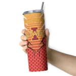 customized-iowa-state-cyclones-chevron-stripes-red-skinny-tumbler-best-selling.webp