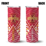 customized-iowa-state-cyclones-monogram-burst-red-white-skinny-tumbler-best-selling.webp