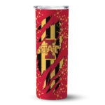 customized-iowa-state-cyclones-star-pop-red-black-skinny-tumbler-best-selling.webp