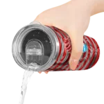 customized-jacksonville-state-gamecocks-patterned-waves-red-skinny-tumbler-best-selling.webp