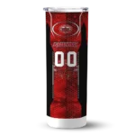 customized-jacksonville-state-gamecocks-stacked-diamond-red-skinny-tumbler-best-selling.webp