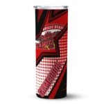 customized-jacksonville-state-gamecocks-web-stripes-red-white-skinny-tumbler-best-selling.webp
