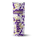 customized-james-madison-dukes-claw-marks-purple-white-skinny-tumbler-best-selling.webp