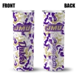 customized-james-madison-dukes-claw-marks-purple-white-skinny-tumbler-best-selling.webp