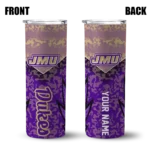 customized-james-madison-dukes-spiral-burst-print-purple-skinny-tumbler-best-selling.webp