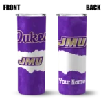 customized-james-madison-dukes-torn-band-purple-white-skinny-tumbler-best-selling.webp