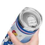 customized-kansas-jayhawks-snoopy-dog-blue-white-skinny-tumbler-best-selling-1.webp