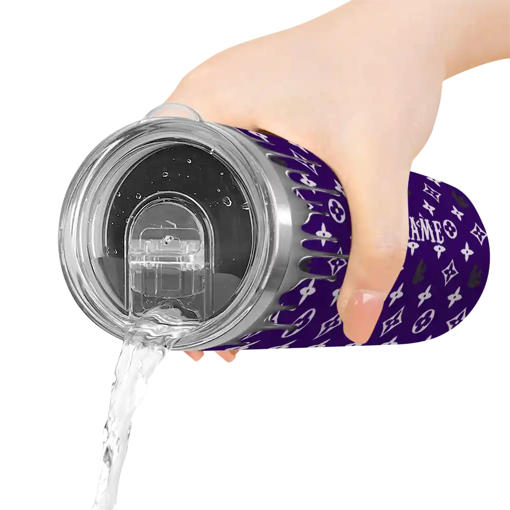 customized-kansas-state-wildcats-camo-streak-purple-skinny-tumbler-latest-model.webp