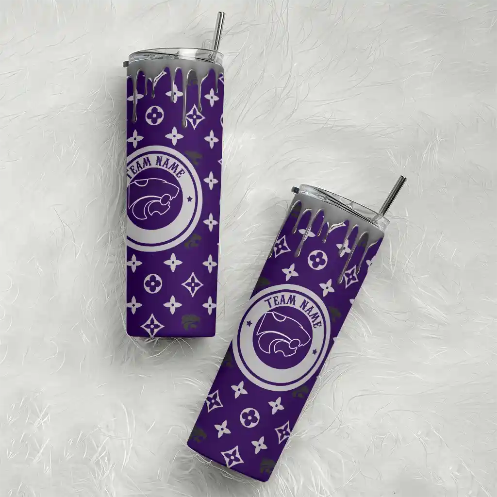 customized-kansas-state-wildcats-camo-streak-purple-skinny-tumbler-top-rated.webp