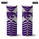 customized-kansas-state-wildcats-camo-texture-purple-skinny-tumbler-best-selling.webp