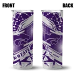 customized-kansas-state-wildcats-helmet-clash-purple-skinny-tumbler-best-selling.webp