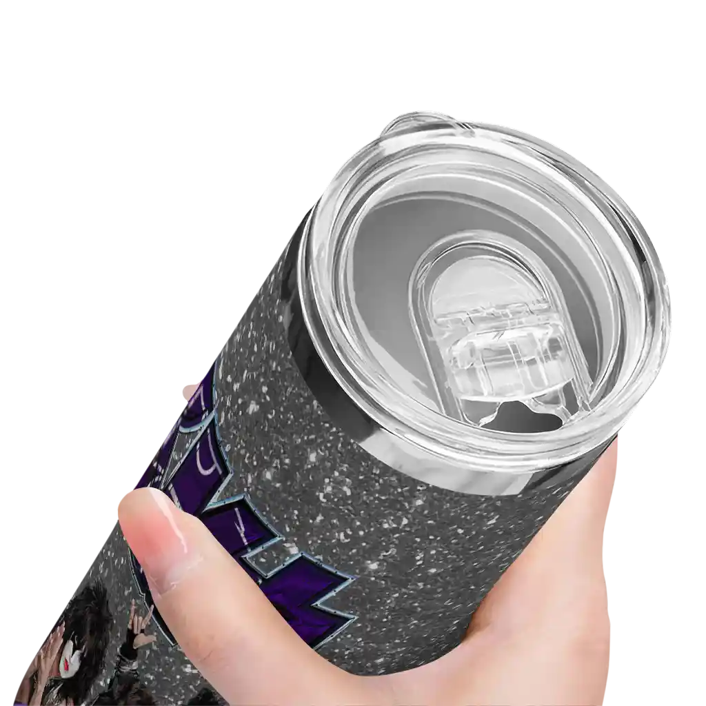 customized-kansas-state-wildcats-kiss-band-grey-skinny-tumbler-high-quality-1.webp