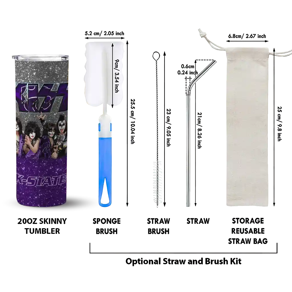 customized-kansas-state-wildcats-kiss-band-grey-skinny-tumbler-new-arrival-1.webp