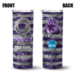 customized-kansas-state-wildcats-patterned-waves-purple-skinny-tumbler-best-selling-1.webp