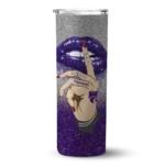 customized-kansas-state-wildcats-sparkle-lips-purple-skinny-tumbler-best-selling-1-1.webp