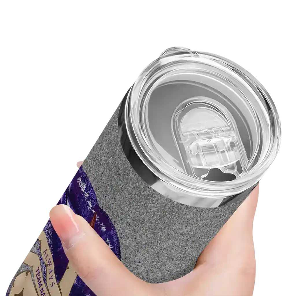 customized-kansas-state-wildcats-sparkle-lips-purple-skinny-tumbler-high-quality.webp