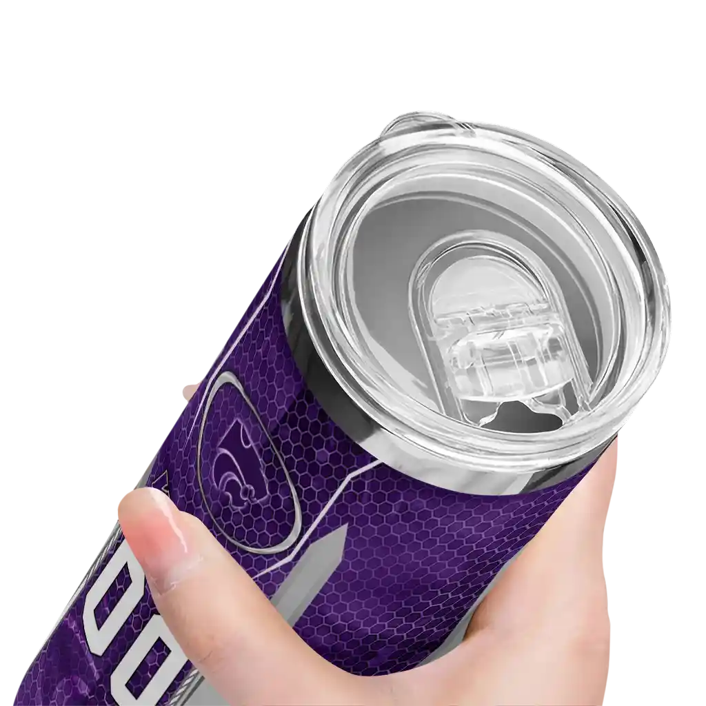 customized-kansas-state-wildcats-stacked-diamond-purple-skinny-tumbler-high-quality.webp