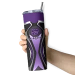 customized-kansas-state-wildcats-superman-emblem-purple-black-skinny-tumbler-best-selling.webp
