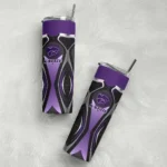 customized-kansas-state-wildcats-superman-emblem-purple-black-skinny-tumbler-best-selling.webp