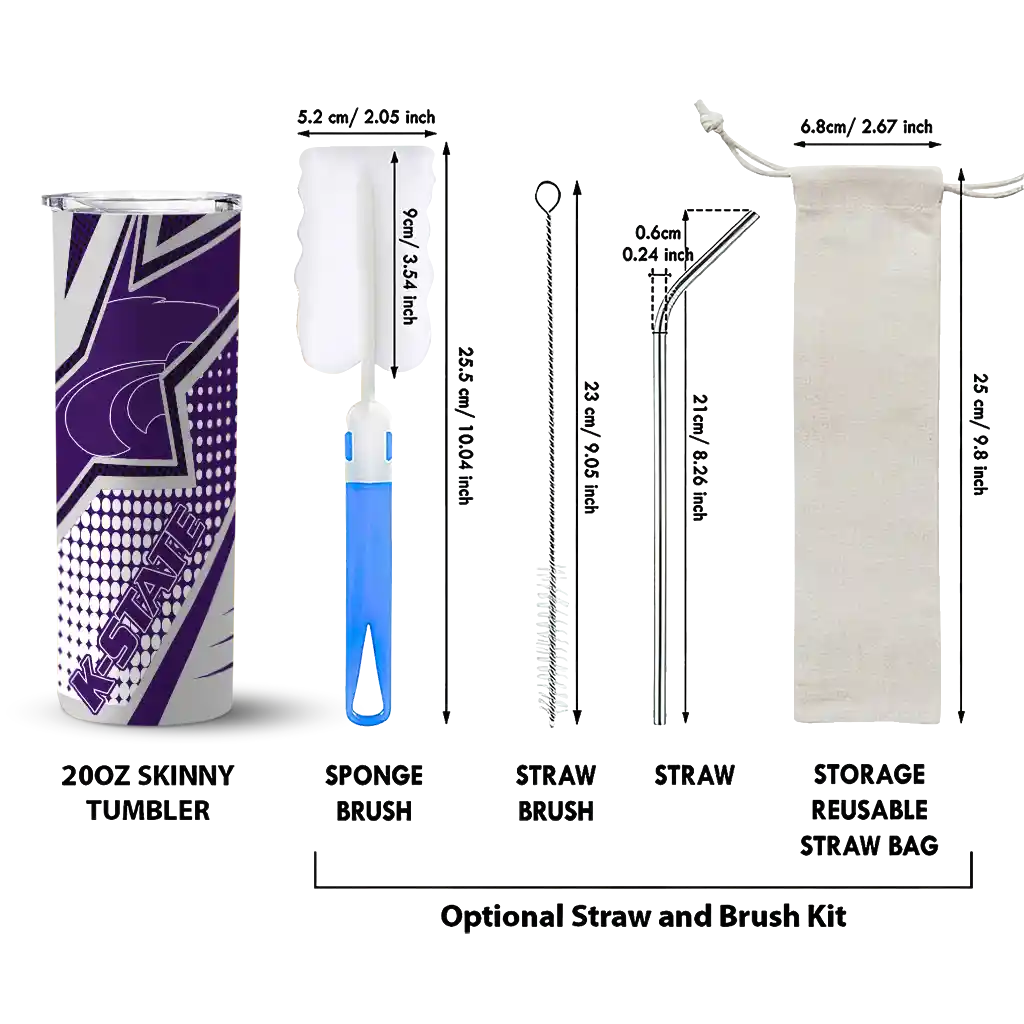 customized-kansas-state-wildcats-web-stripes-purple-white-skinny-tumbler-new-arrival.webp