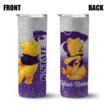 customized-kansas-state-wildcats-winnie-the-pooh-purple-gray-skinny-tumbler-best-selling.webp