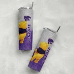 customized-kansas-state-wildcats-winnie-the-pooh-purple-gray-skinny-tumbler-best-selling.webp