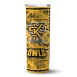 customized-kennesaw-state-owls-chevron-patch-gold-skinny-tumbler-best-selling.webp