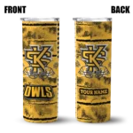 customized-kennesaw-state-owls-chevron-patch-gold-skinny-tumbler-best-selling.webp
