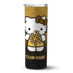 customized-kennesaw-state-owls-hello-kitty-gold-black-skinny-tumbler-best-selling-1.webp