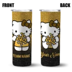 customized-kennesaw-state-owls-hello-kitty-gold-black-skinny-tumbler-best-selling-1.webp