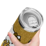 customized-kennesaw-state-owls-hello-kitty-gold-black-skinny-tumbler-best-selling-1.webp