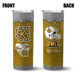 customized-kennesaw-state-owls-pixel-fade-gold-skinny-tumbler-best-selling-1.webp