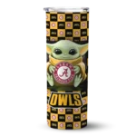 customized-kennesaw-state-owls-yoda-cozy-gold-black-skinny-tumbler-best-selling.webp