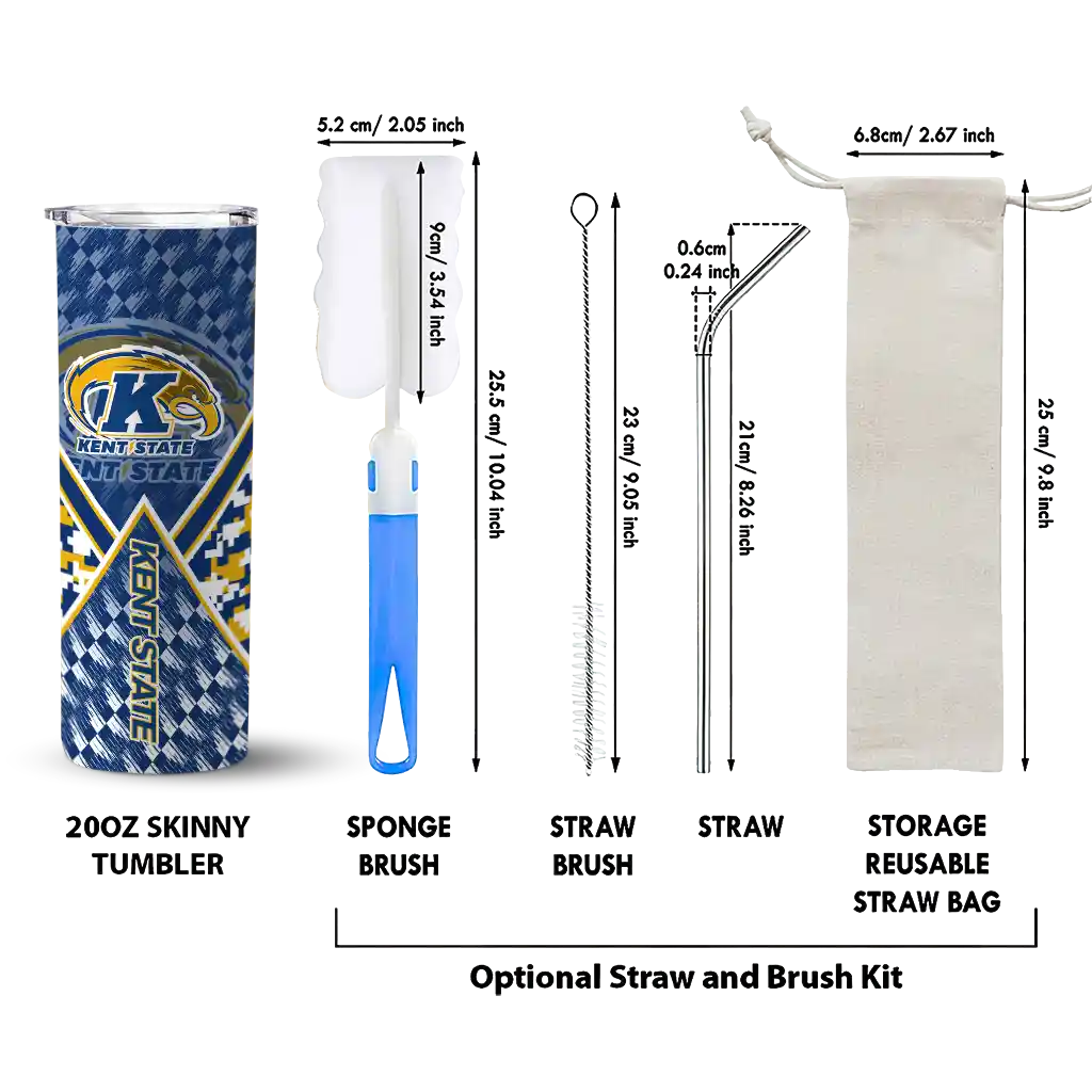 customized-kent-state-golden-flashes-monogram-burst-navy-blue-white-skinny-tumbler-new-arrival.webp