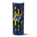 customized-kent-state-golden-flashes-star-pop-navy-blue-black-skinny-tumbler-best-selling.webp