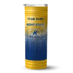 customized-kent-state-golden-flashes-swirl-texture-navy-blue-skinny-tumbler-best-selling-1.webp