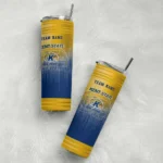 customized-kent-state-golden-flashes-swirl-texture-navy-blue-skinny-tumbler-best-selling.webp