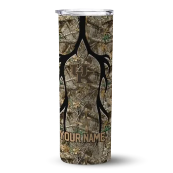 Customized Kentucky Wildcats Antler Flow Camo Skinny Tumbler