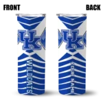 customized-kentucky-wildcats-camo-texture-blue-skinny-tumbler-best-selling.webp