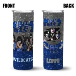 customized-kentucky-wildcats-kiss-band-white-skinny-tumbler-best-selling-1.webp