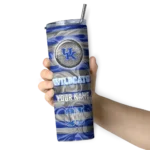 customized-kentucky-wildcats-patterned-waves-blue-skinny-tumbler-best-selling.webp