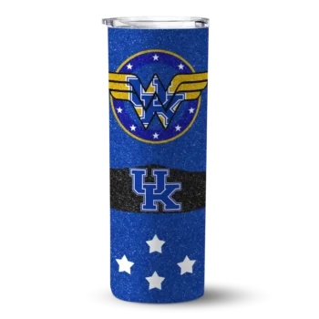 Customized Kentucky Wildcats Star Cluster Blue Skinny Tumbler