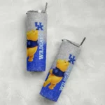 customized-kentucky-wildcats-winnie-the-pooh-blue-gray-skinny-tumbler-best-selling.webp
