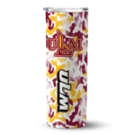 customized-louisiana-monroe-warhawks-claw-marks-red-white-skinny-tumbler-best-selling.webp