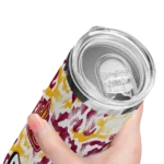customized-louisiana-monroe-warhawks-claw-marks-red-white-skinny-tumbler-best-selling.webp