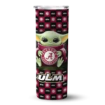 customized-louisiana-monroe-warhawks-yoda-cozy-red-black-skinny-tumbler-best-selling.webp