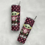 customized-louisiana-monroe-warhawks-yoda-cozy-red-black-skinny-tumbler-best-selling.webp