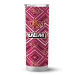 customized-louisiana-monroe-warhawks-zipper-leopard-red-skinny-tumbler-best-selling.webp